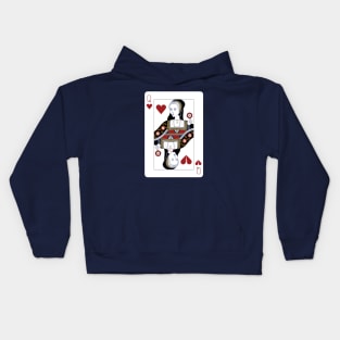 Anne, Queen of Hearts Kids Hoodie